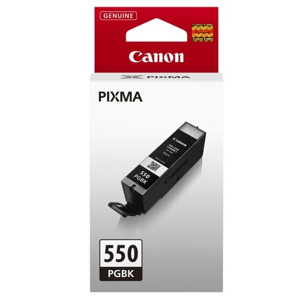 Canon Original Canon Pixma MG 7500 Series Tintenpatrone (PGI-550 PGBK / 6496 B 001) schwarz, 300 Seiten, 4,9 Rp pro Seite, Inhalt: 15 ml