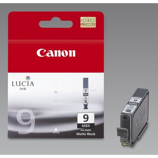 Canon Original Canon Pixma Pro 9500 Mark II Tintenpatrone (PGI-9 MBK / 1033 B 001) mattschwarz, 630 Seiten, 2,1 Rp pro Seite, Inhalt: 14 ml