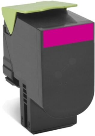 Lexmark Original Lexmark 80C2SM0 / 802SM Toner magenta, 2.000 Seiten, 5,25 Rp pro Seite - ersetzt Lexmark 80C2SM0 / 802SM Tonerkartusche