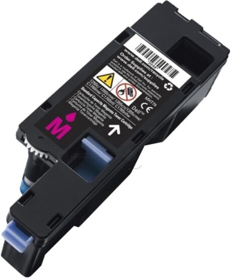 Dell Original Dell 1355 cnw Toner (HX76J / 593-11146) magenta, 700 Seiten, 10,09 Rp pro Seite - ersetzt Tonerkartusche HX76J / 59311146 für Dell 1355cnw