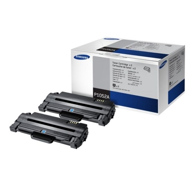 Samsung Original Samsung ML-2545 Toner (1052 / MLT-P 1052 A/ELS) schwarz Multipack (2 St.), 2.500 Seiten, 5,33 Rp pro Seite