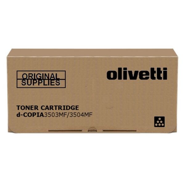 Olivetti Original Olivetti D-Copia 3503 MF Toner (B1011) schwarz, 7.200 Seiten, 1,35 Rp pro Seite - ersetzt Tonerkartusche B1011 für Olivetti D-Copia 3503MF