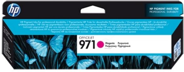 HP Original HP CN 623 AE / 971 Tintenpatrone magenta, 2.500 Seiten, 3,1 Rp pro Seite, Inhalt: 24 ml - ersetzt HP CN623AE / 971 Druckerpatrone