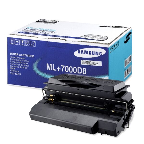 Samsung Original Samsung ML-7000 N Toner (ML-7000 D8/ELS) schwarz, 8.000 Seiten, 1,49 Rp pro Seite - ersetzt Tonerkartusche ML7000D8ELS für Samsung ML-7000N