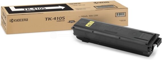 Kyocera Original Kyocera TASKalfa 2200 Toner (TK-4105 / 1T02NG0NL0) schwarz, 15.000 Seiten, 0,48 Rp pro Seite