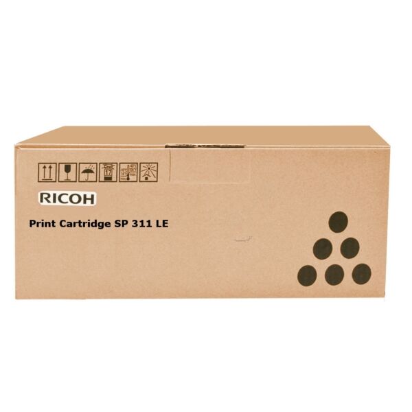 Ricoh Kompatibel zu Lanier SP 310 Series Toner (TYPE SP 311 LE / 407249) schwarz, 2.000 Seiten, 4,43 Rp pro Seite von Ricoh