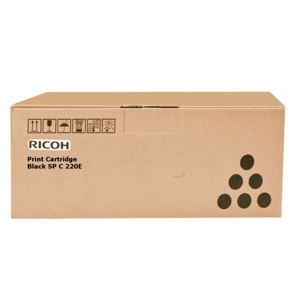 Ricoh Original Ricoh Aficio SP C 250 Toner (407543) schwarz, 2.000 Seiten, 3,04 Rp pro Seite - ersetzt Tonerkartusche 407543 für Ricoh Aficio SP C250
