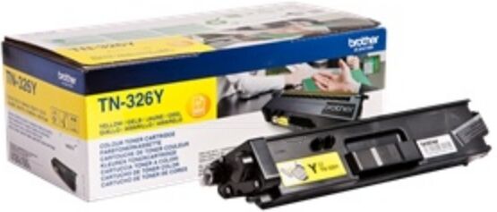 Brother Original Brother MFC-L 8650 CDW Toner (TN-326 Y) gelb, 3.500 Seiten, 3,81 Rp pro Seite - ersetzt Tonerkartusche TN326Y für Brother MFC-L 8650CDW