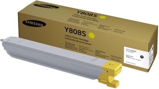 Samsung Original Samsung Y808S / CLT-Y 808 S/ELS Toner gelb, 20.000 Seiten, 0,75 Rp pro Seite - ersetzt Samsung Y808S / CLTY808SELS Tonerkartusche