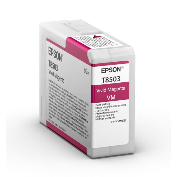 Epson Original Epson SureColor SC-P 800 SE Tintenpatrone (T8503 / C 13 T 850300) magenta, Inhalt: 80 ml