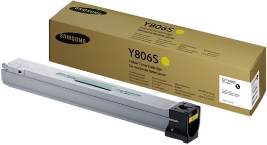 Samsung Original Samsung SL-X 7600 LX Toner (Y806S / CLT-Y 806 S/ELS) gelb, 30.000 Seiten, 0,53 Rp pro Seite