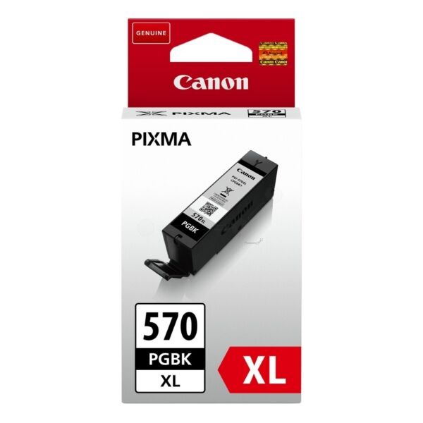 Canon Original Canon Pixma TS 8000 Series Tintenpatrone (PGI-570 PGBKXL / 0318 C 008) schwarz, Inhalt: 22 ml