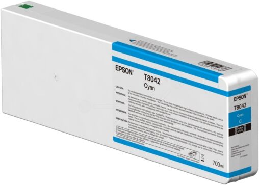 Epson Original Epson SureColor SC-P 9000 V Tintenpatrone (T8042 / C 13 T 804200) cyan, Inhalt: 700 ml