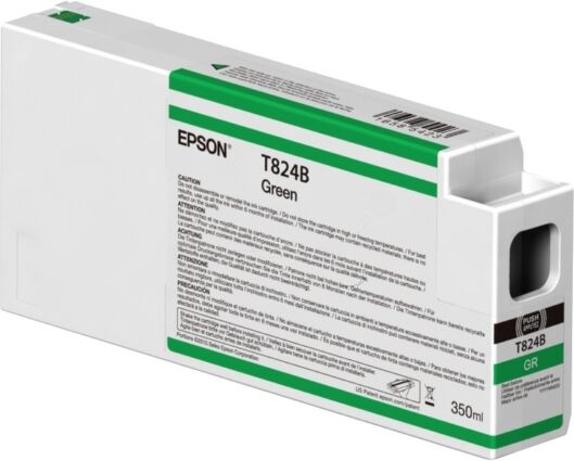 Epson Original Epson SureColor SC-P 7000 STD Tintenpatrone (T824B / C 13 T 824B00) grün, Inhalt: 350 ml