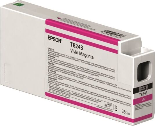 Epson Original Epson SureColor SC-P 6000 STD Spectro Tintenpatrone (T8243 / C 13 T 824300) magenta, Inhalt: 350 ml