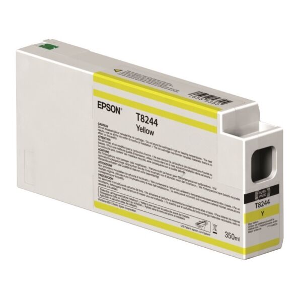 Epson Original Epson SureColor SC-P 8000 STD Tintenpatrone (T8244 / C 13 T 824400) gelb, Inhalt: 350 ml