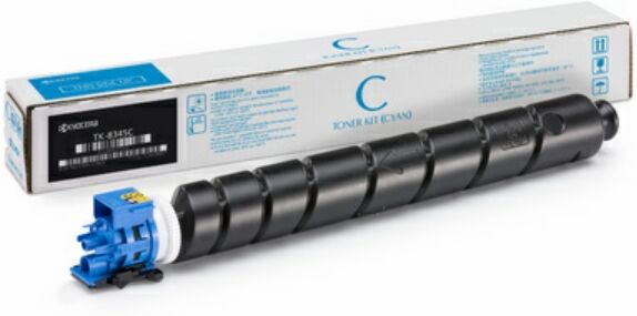 Kyocera Original Kyocera TK-8345 C / 1T02L7CNL0 Toner cyan, 12.000 Seiten, 0,83 Rp pro Seite - ersetzt Kyocera TK8345C / 1T02L7CNL0 Tonerkartusche