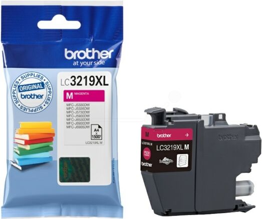 Brother Original Brother MFC-J 6930 DW Tintenpatrone (LC-3219 XL M) magenta, 1.500 Seiten, 1,5 Rp pro Seite