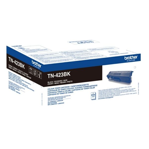 Brother Original Brother HL-L 8260 CDW Toner (TN-423 BK) schwarz, 6.500 Seiten, 1,73 Rp pro Seite - ersetzt Tonerkartusche TN423BK für Brother HL-L 8260CDW