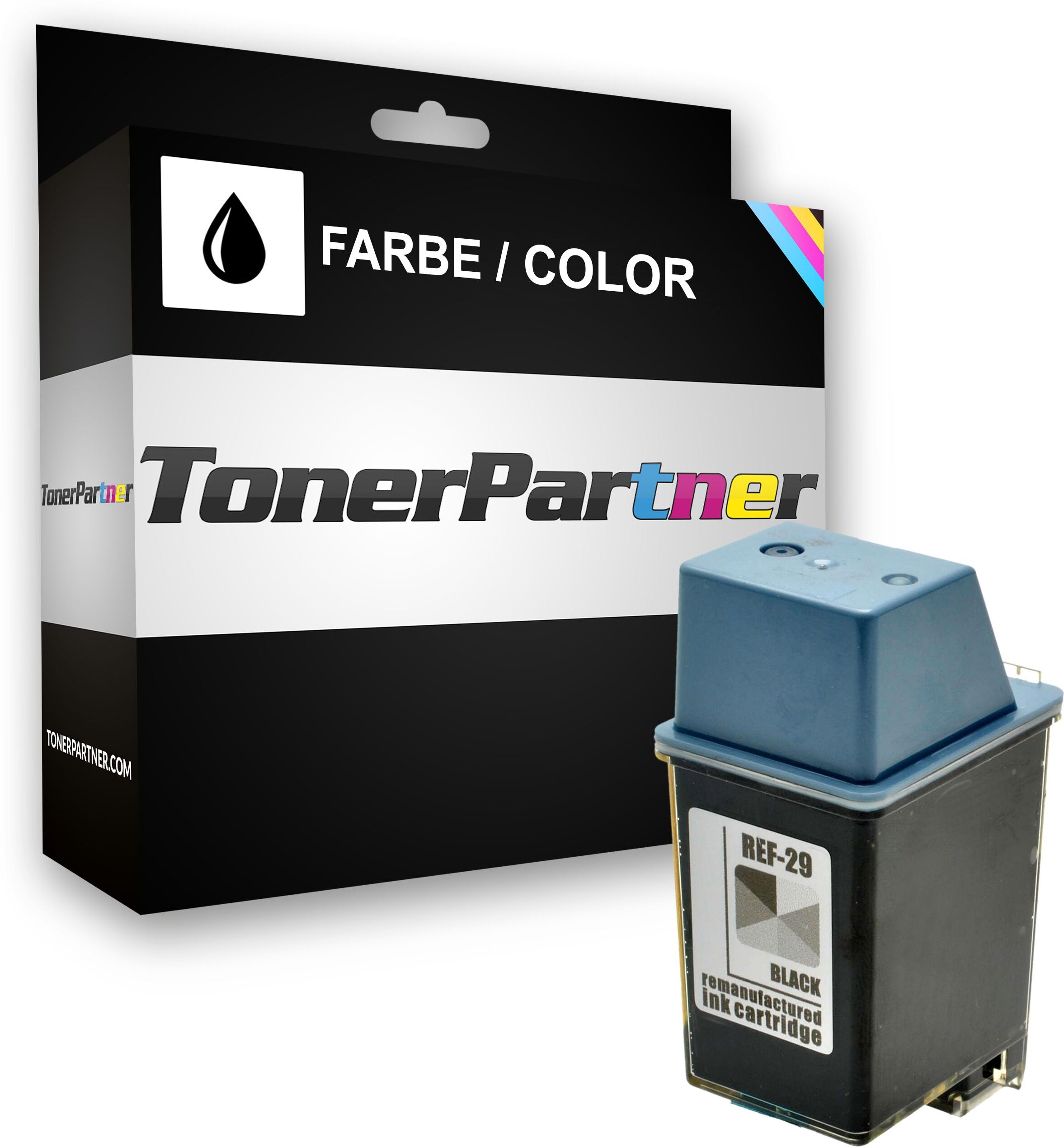 TonerPartner Kompatibel zu HP DeskJet 660 CSE Tintenpatrone (49 / 51649 AE) farbe, 350 Seiten, 5,06 Rp pro Seite, Inhalt: 23 ml von TonerPartner