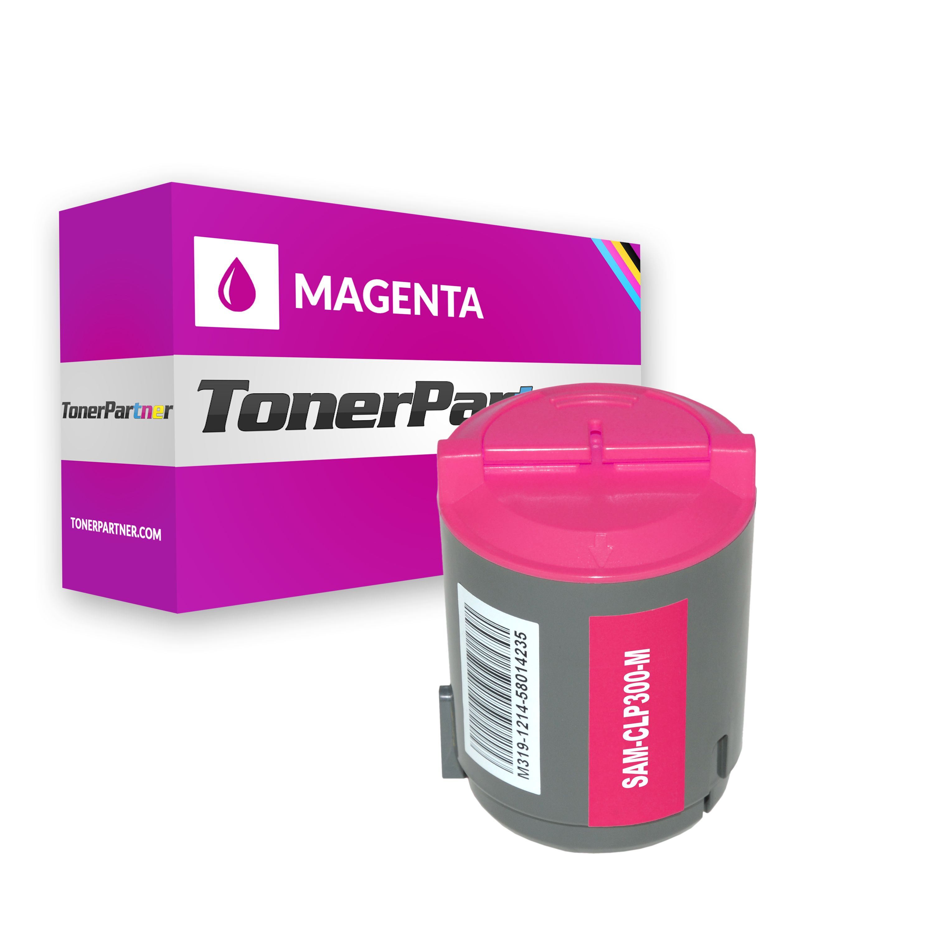 TonerPartner Kompatibel zu Samsung CLP-300 Toner (CLP-M 300 A/ELS) magenta, 1.000 Seiten, 2,67 Rp pro Seite von TonerPartner