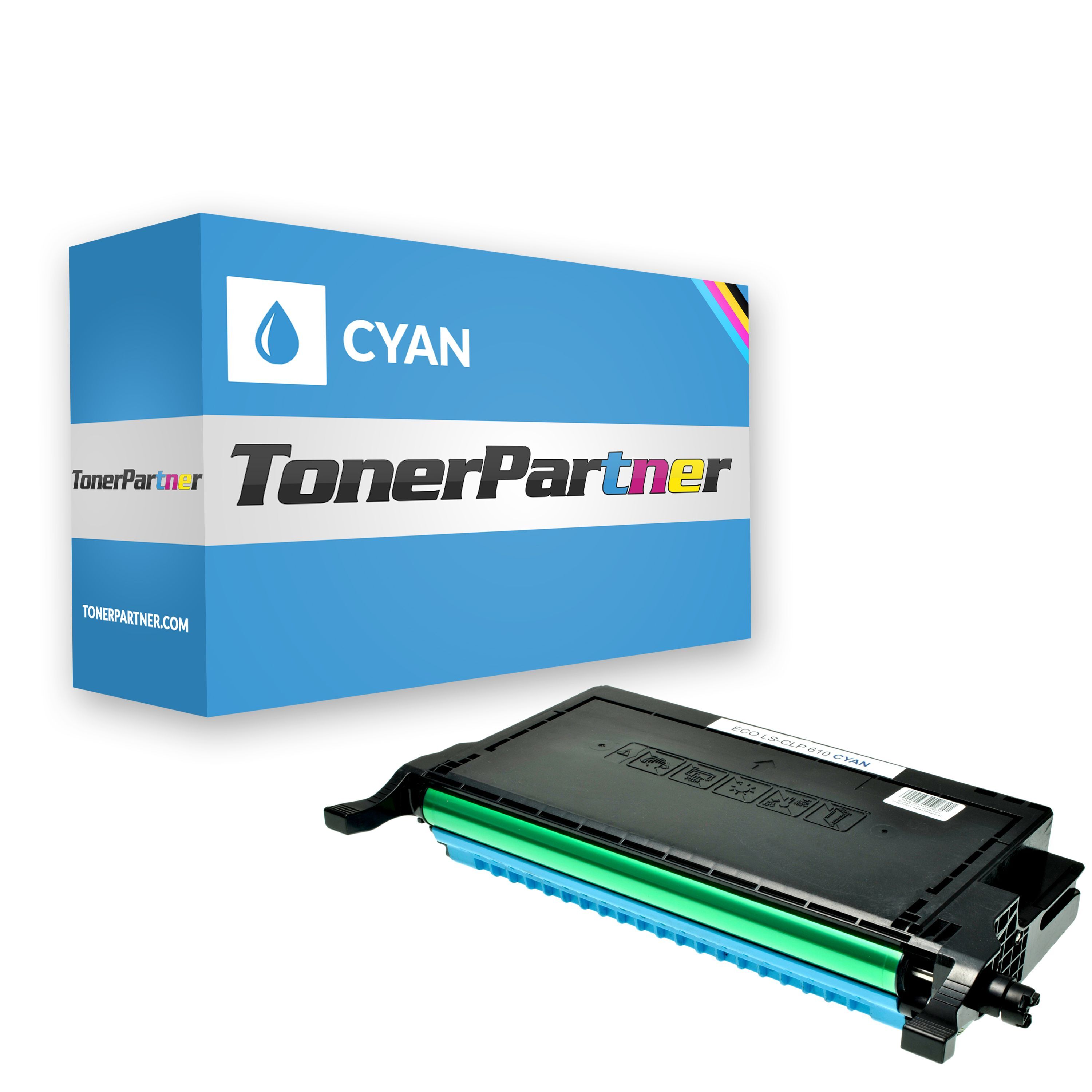 TonerPartner Kompatibel zu Samsung CLX-6200 ND Toner (C660 / CLP-C 660 B/ELS) cyan, 5.000 Seiten, 1,29 Rp pro Seite von TonerPartner