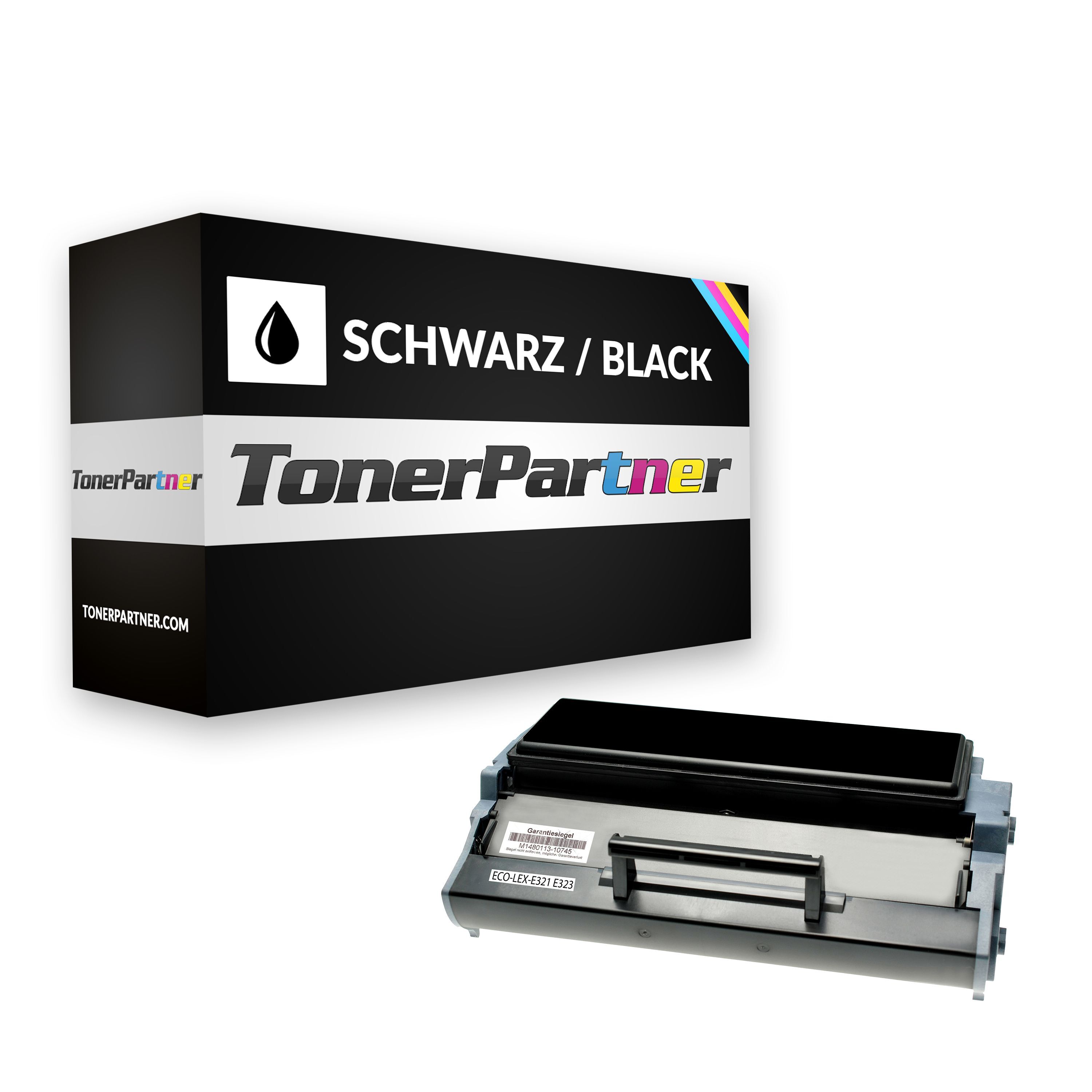TonerPartner Kompatibel zu Lexmark Optra E 321 Toner (12A7305) schwarz, 6.000 Seiten, 0,92 Rp pro Seite von TonerPartner