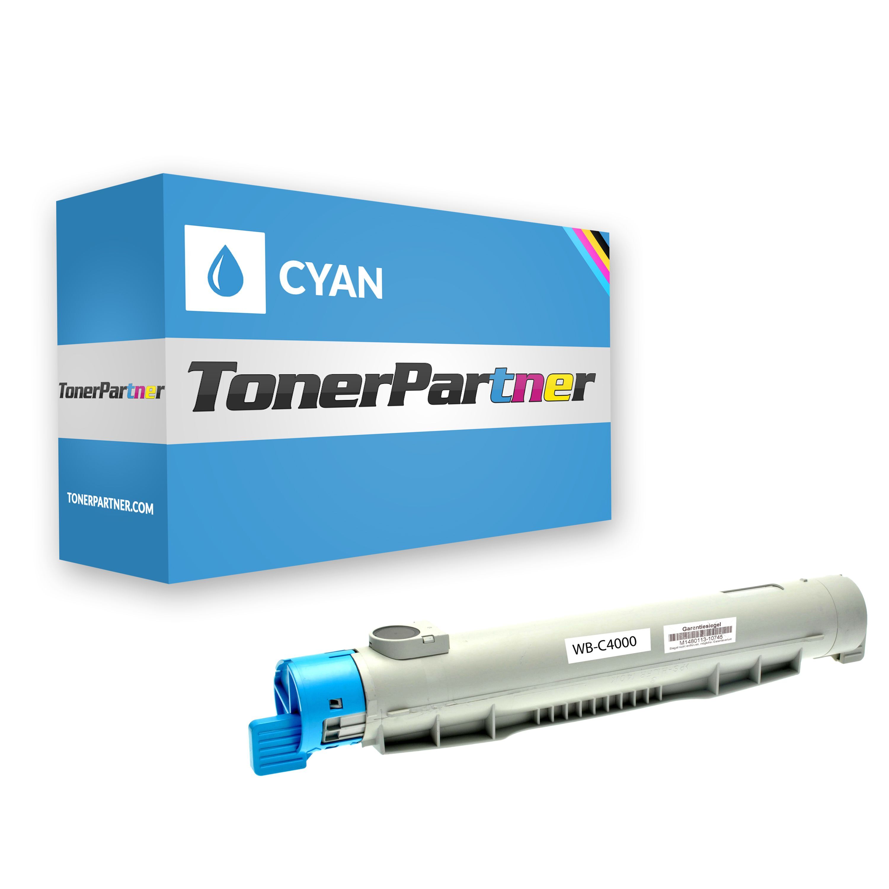 TonerPartner Kompatibel zu Epson Aculaser C 4000 Wifi Toner (S050090 / C 13 S0 50090) cyan, 6.000 Seiten, 1,1 Rp pro Seite von TonerPartner