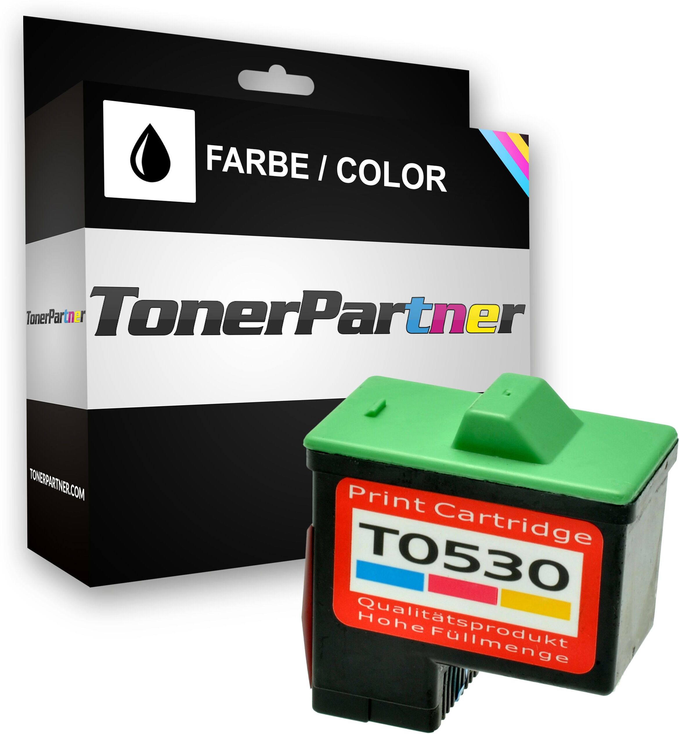 TonerPartner Kompatibel zu Dell A 920 Tintenpatrone (T0530 / 592-10040) farbe, 275 Seiten, 6,89 Rp pro Seite, Inhalt: 12 ml von TonerPartner