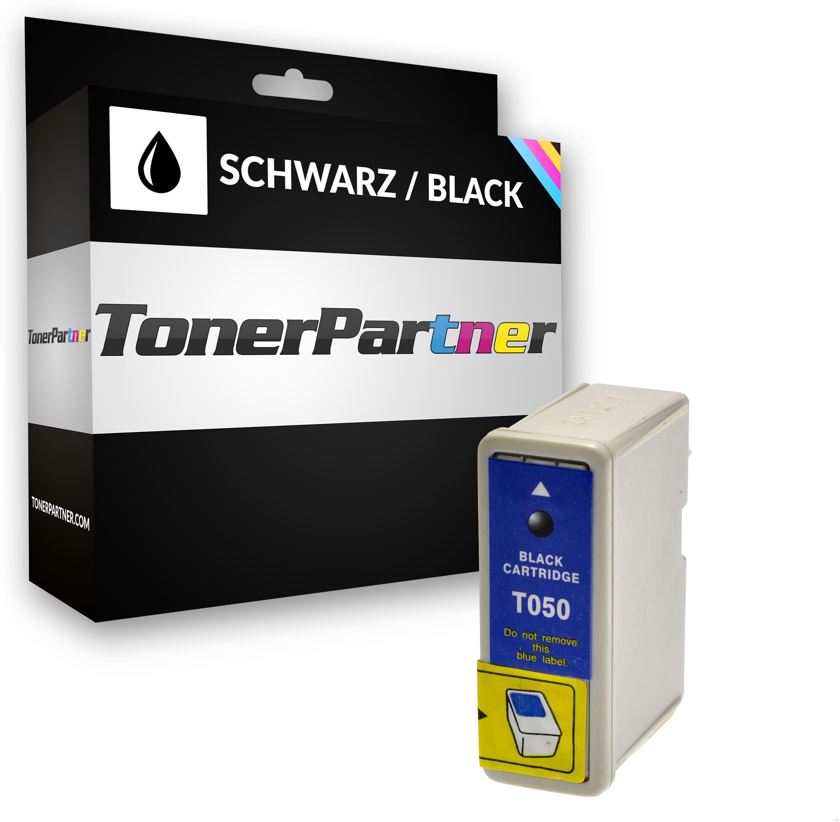 TonerPartner Kompatibel zu Seiko Precision CDP 2000 Tintenpatrone (T0501 / C 13 T 05014010) schwarz, 550 Seiten, 0,85 Rp pro Seite, Inhalt: 11 ml von TonerPartner