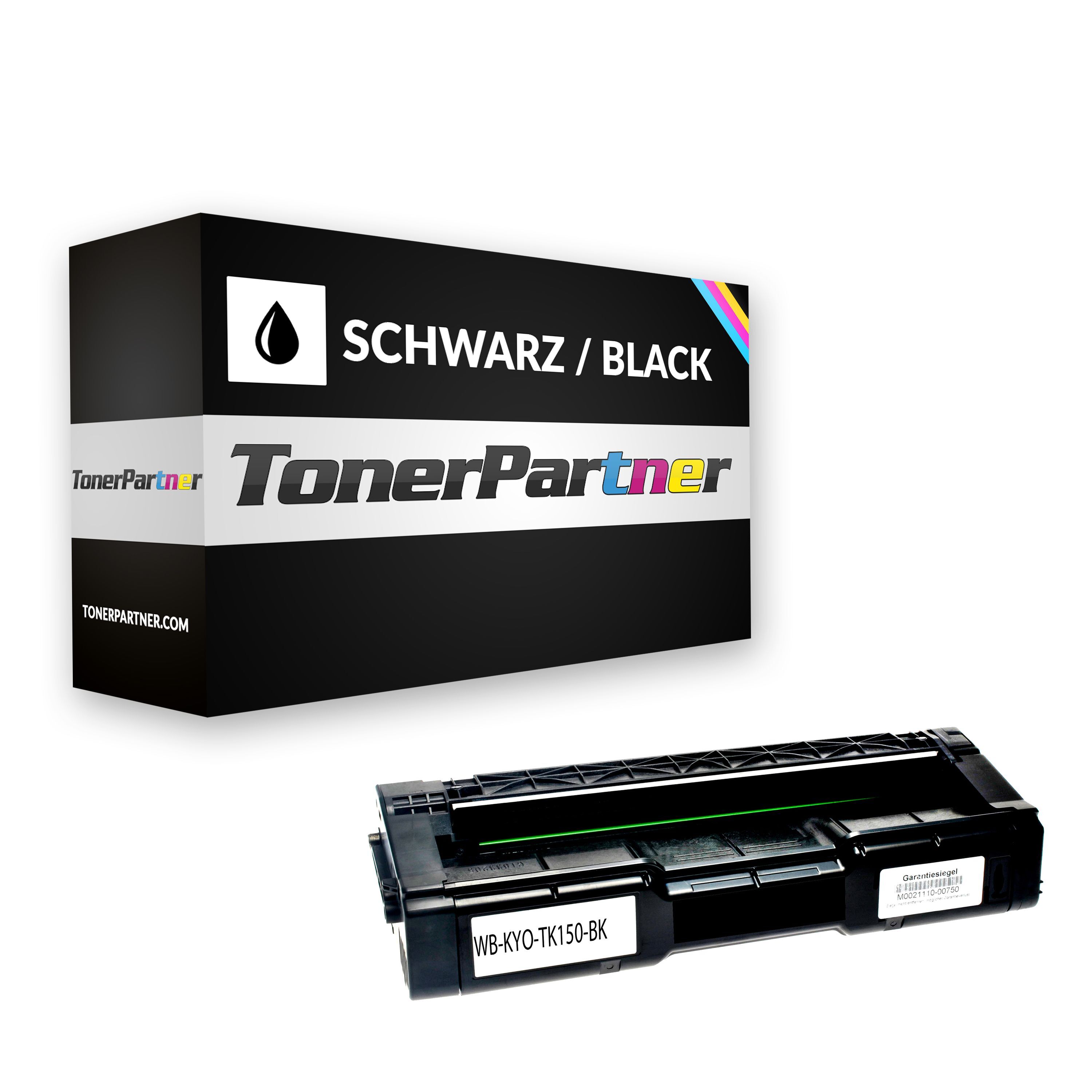 TonerPartner Kompatibel zu Kyocera/Mita 1T05JK0NL0 / TK-150 K Toner schwarz, 6.500 Seiten, 1,31 Rp pro Seite von TonerPartner