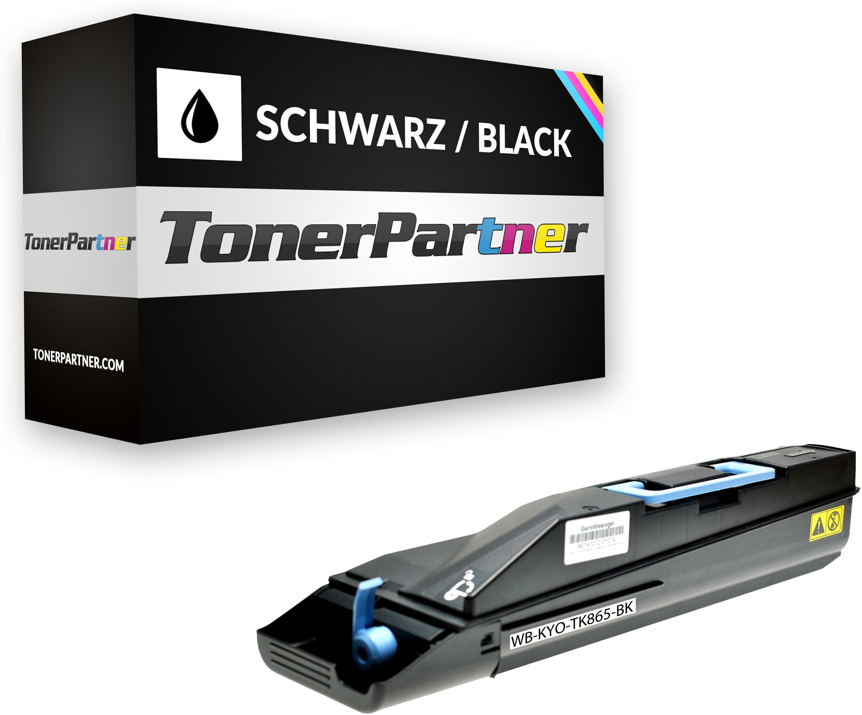 TonerPartner Kompatibel zu Kyocera TASKalfa 300 ci Toner (TK-865 K / 1T02JZ0EU0) schwarz, 20.000 Seiten, 0,43 Rp pro Seite von TonerPartner