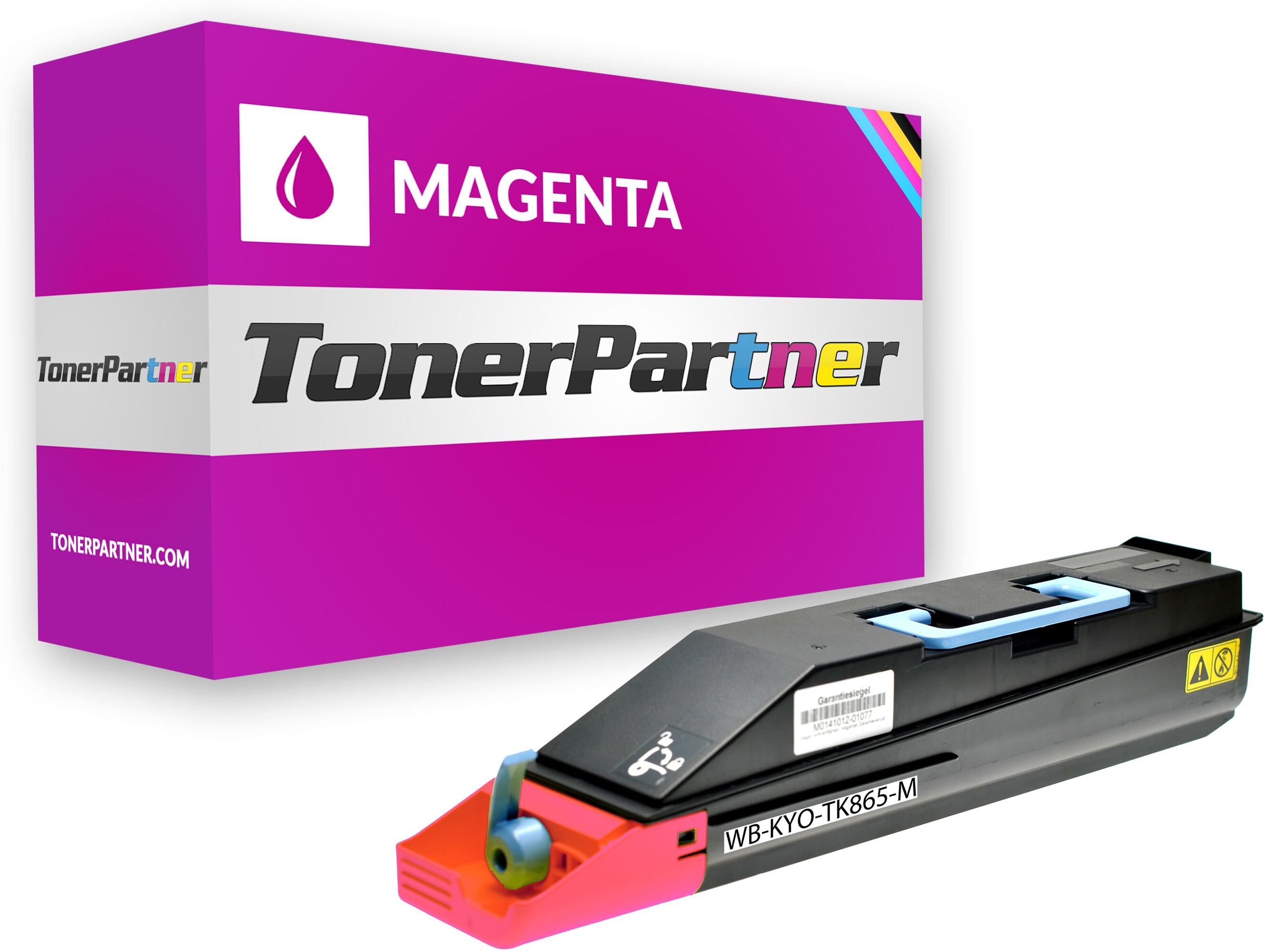 TonerPartner Kompatibel zu Kyocera/Mita 1T02JZBEU0 / TK-865 M Toner magenta, 12.000 Seiten, 0,81 Rp pro Seite von TonerPartner