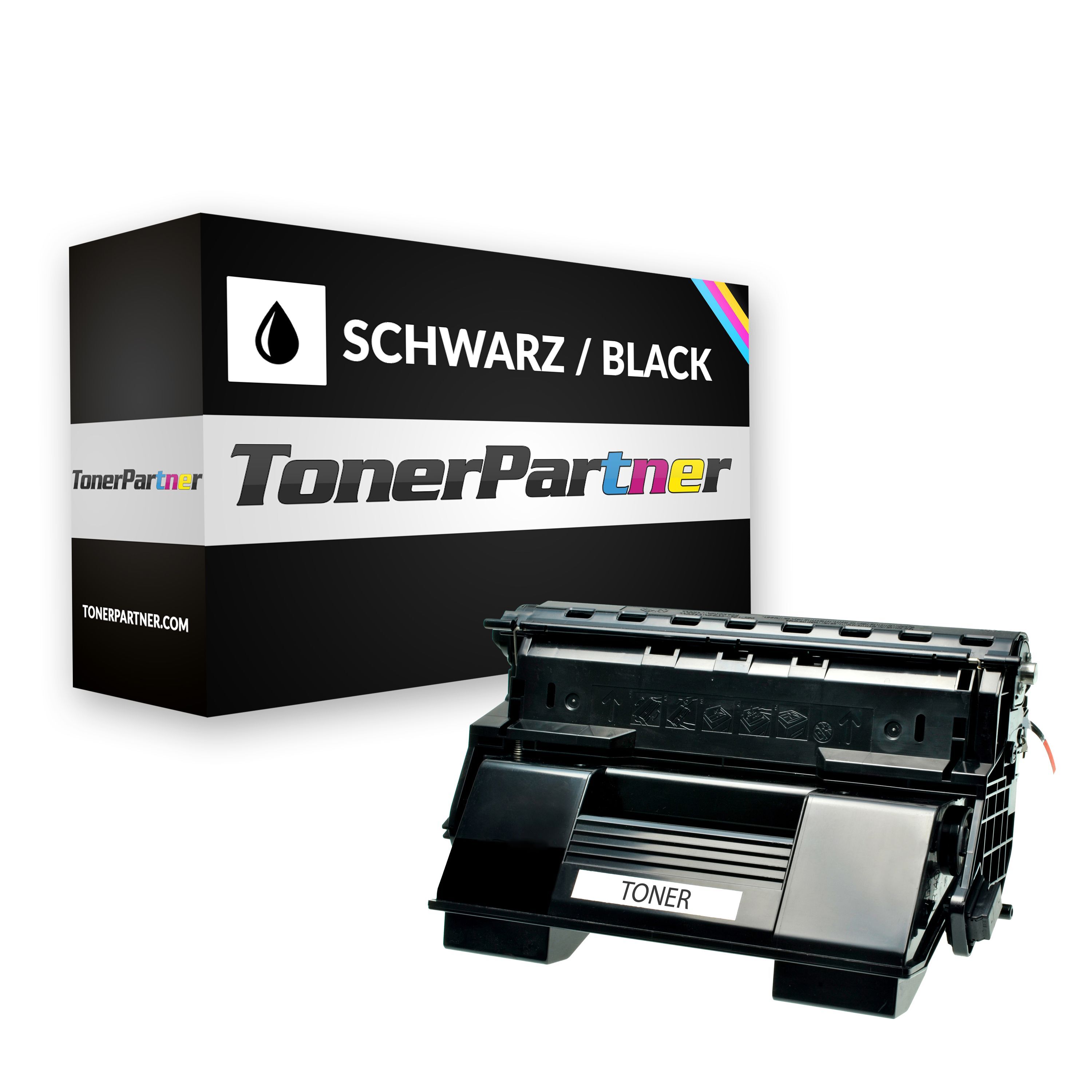 TonerPartner Kompatibel zu OKI B 710 Series Toner (01279001) schwarz, 15.000 Seiten, 1,07 Rp pro Seite von TonerPartner