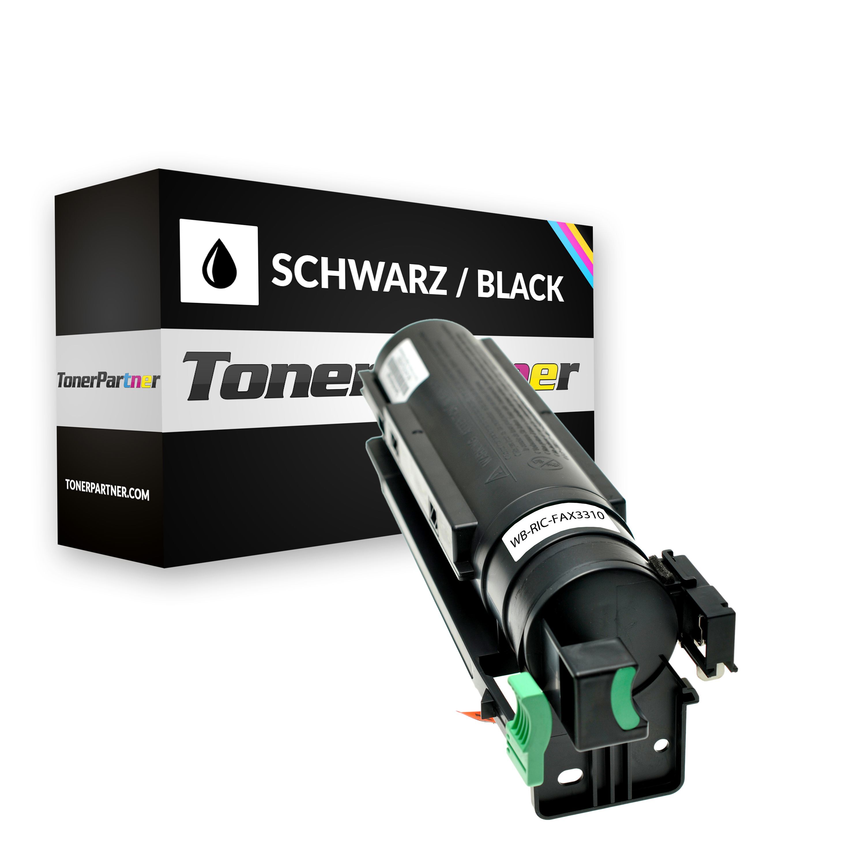 TonerPartner Kompatibel zu Ricoh Fax 3300 Series Toner (TYPE 1260 D / 430351) schwarz, 5.000 Seiten, 1,14 Rp pro Seite, Inhalt: 415 g von TonerPartner