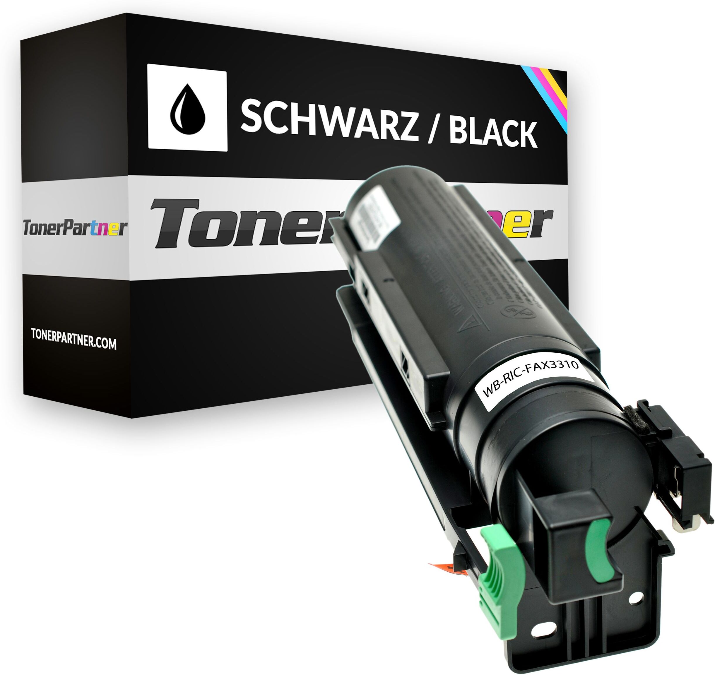 TonerPartner Kompatibel zu Ricoh Fax 3300 Series Toner (TYPE 1260 D / 430351) schwarz, 5.000 Seiten, 1,14 Rp pro Seite, Inhalt: 415 g von TonerPartner