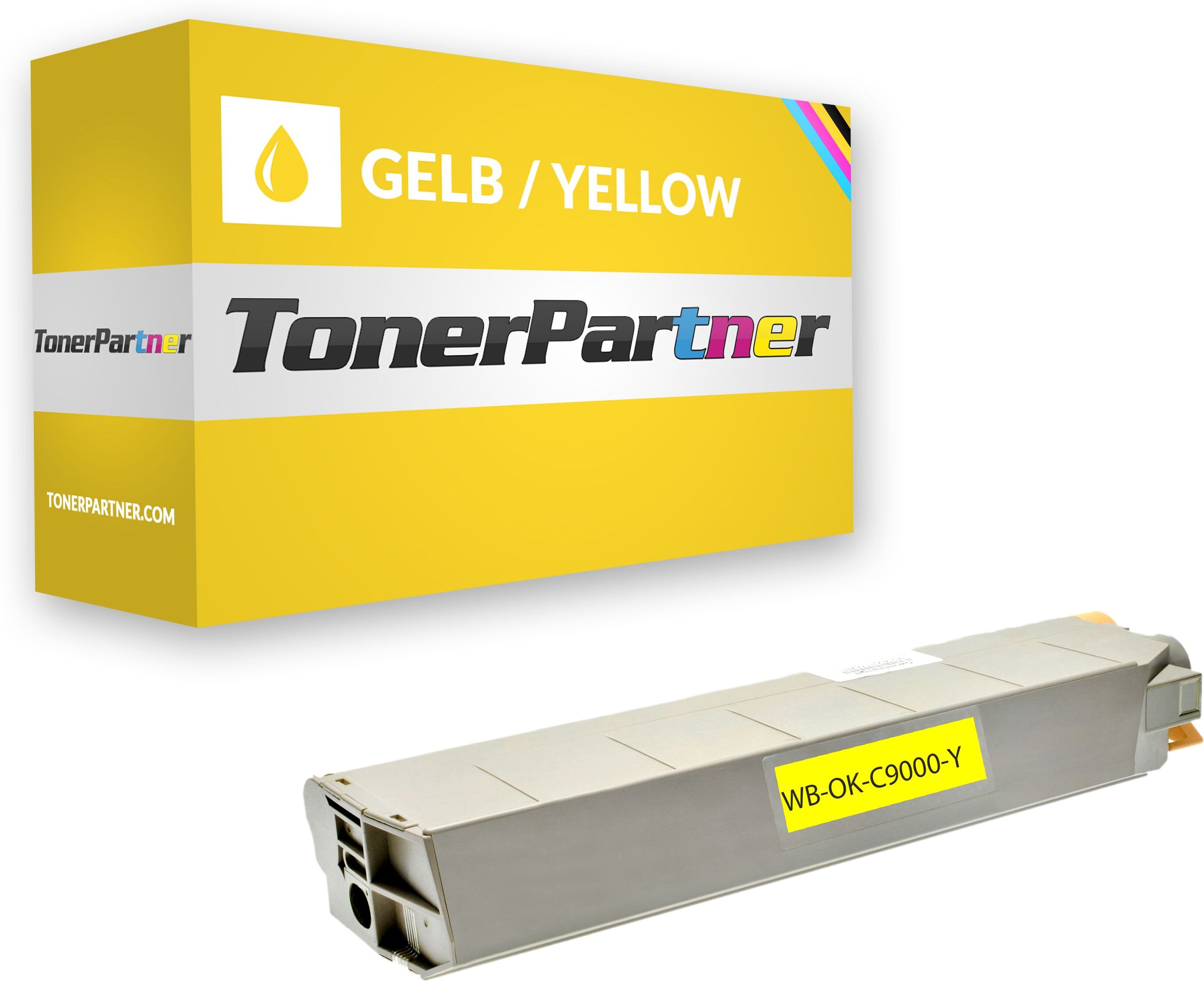 TonerPartner Kompatibel zu OKI C 9500 GA Toner (41963605) gelb, 15.000 Seiten, 0,63 Rp pro Seite von TonerPartner