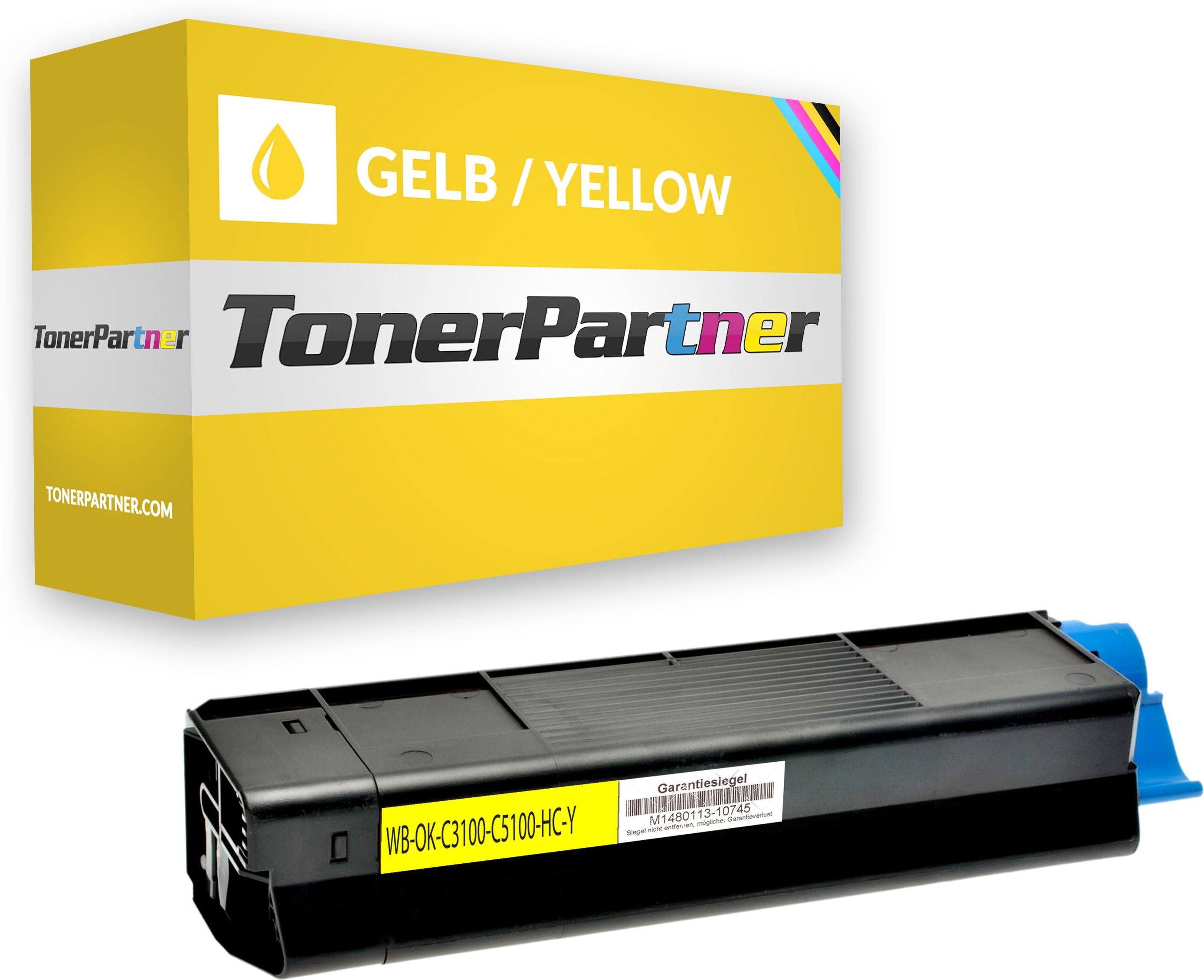 TonerPartner Kompatibel zu Olympia LPC 540 Toner (42127405) gelb, 5.000 Seiten, 0,64 Rp pro Seite von TonerPartner