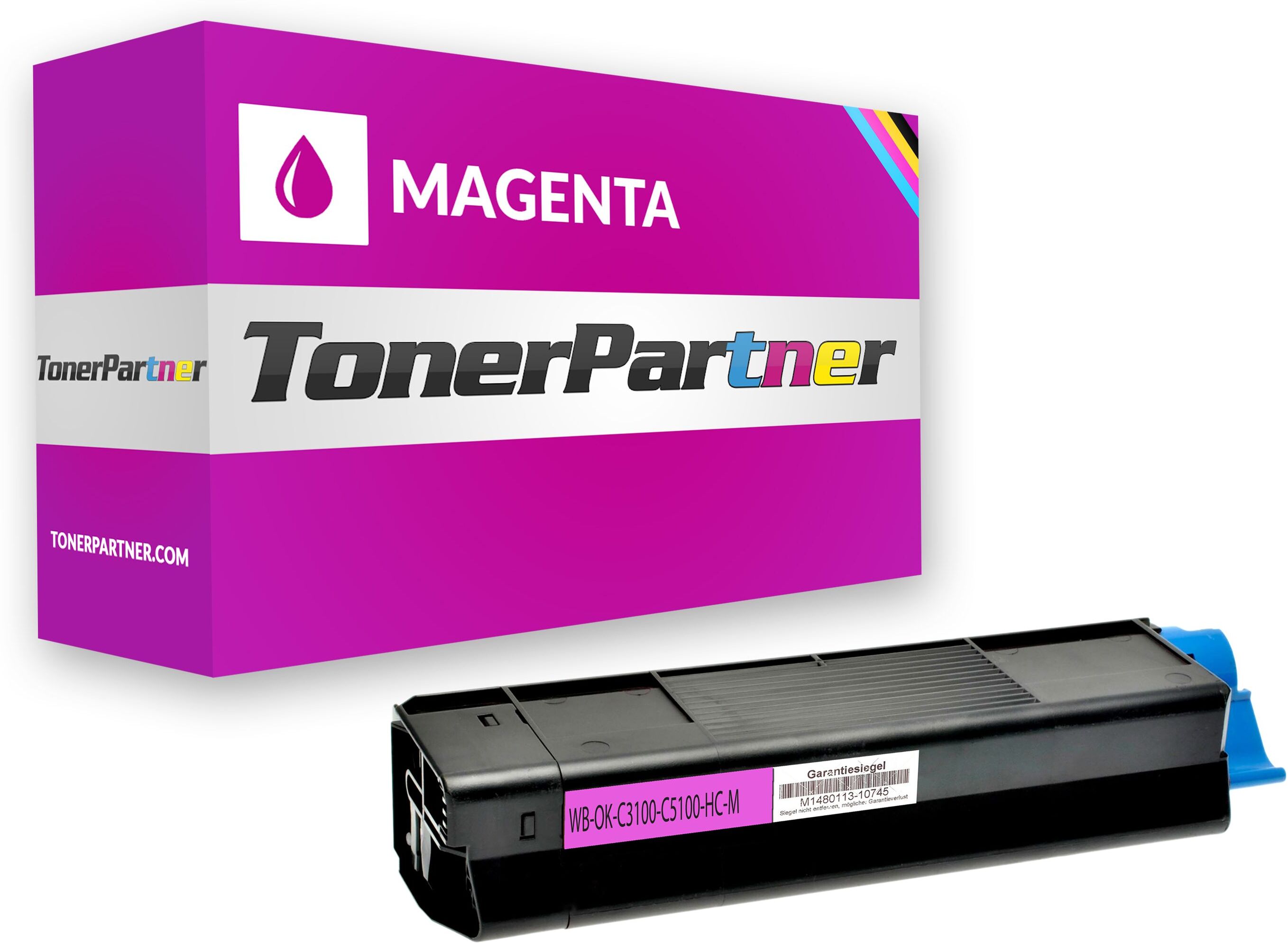 TonerPartner Kompatibel zu OKI C 5250 N Toner (42127455) magenta, 5.000 Seiten, 0,72 Rp pro Seite von TonerPartner