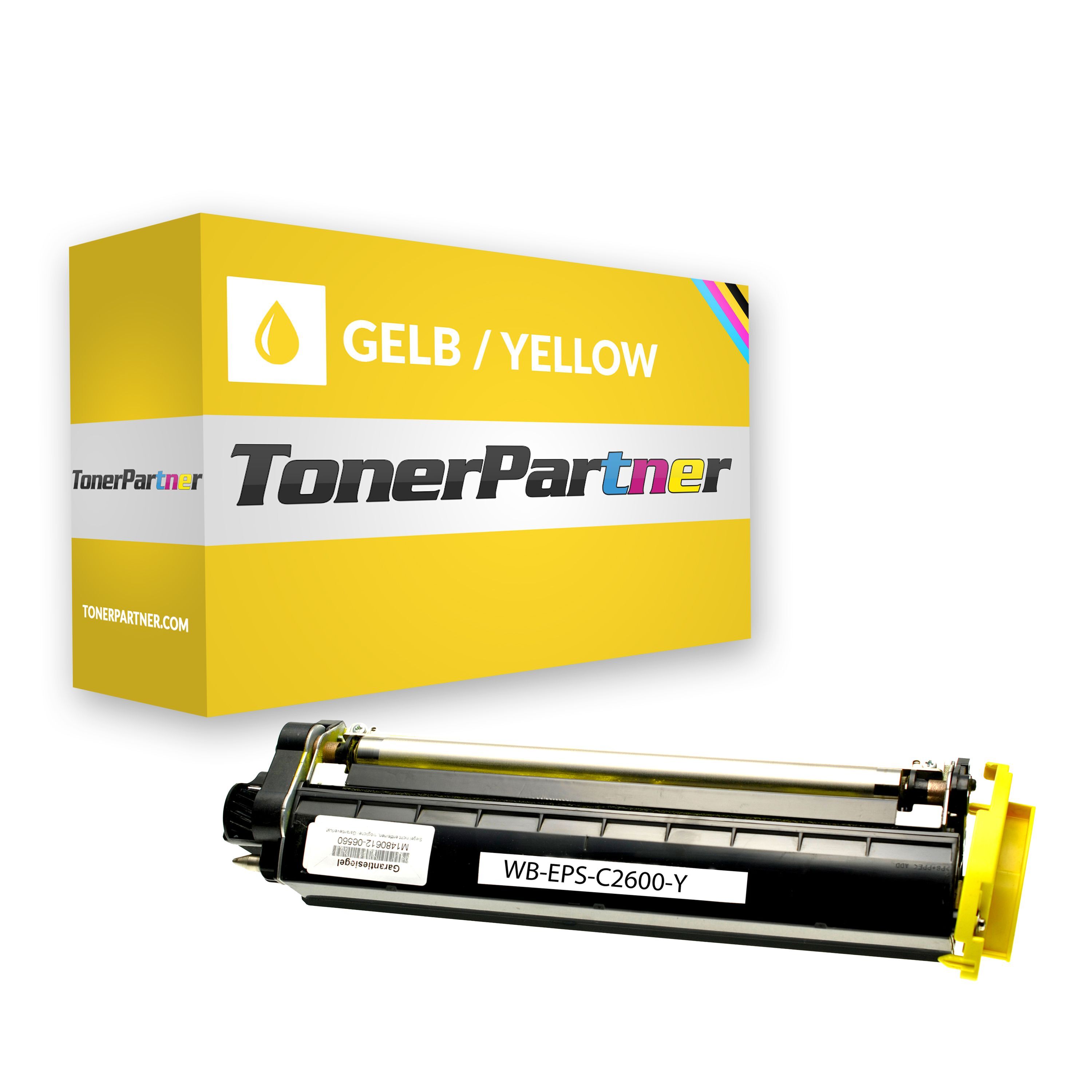 TonerPartner Kompatibel zu Epson Aculaser C 2600 N Toner (0226 / C 13 S0 50226) gelb, 5.000 Seiten, 1,42 Rp pro Seite von TonerPartner