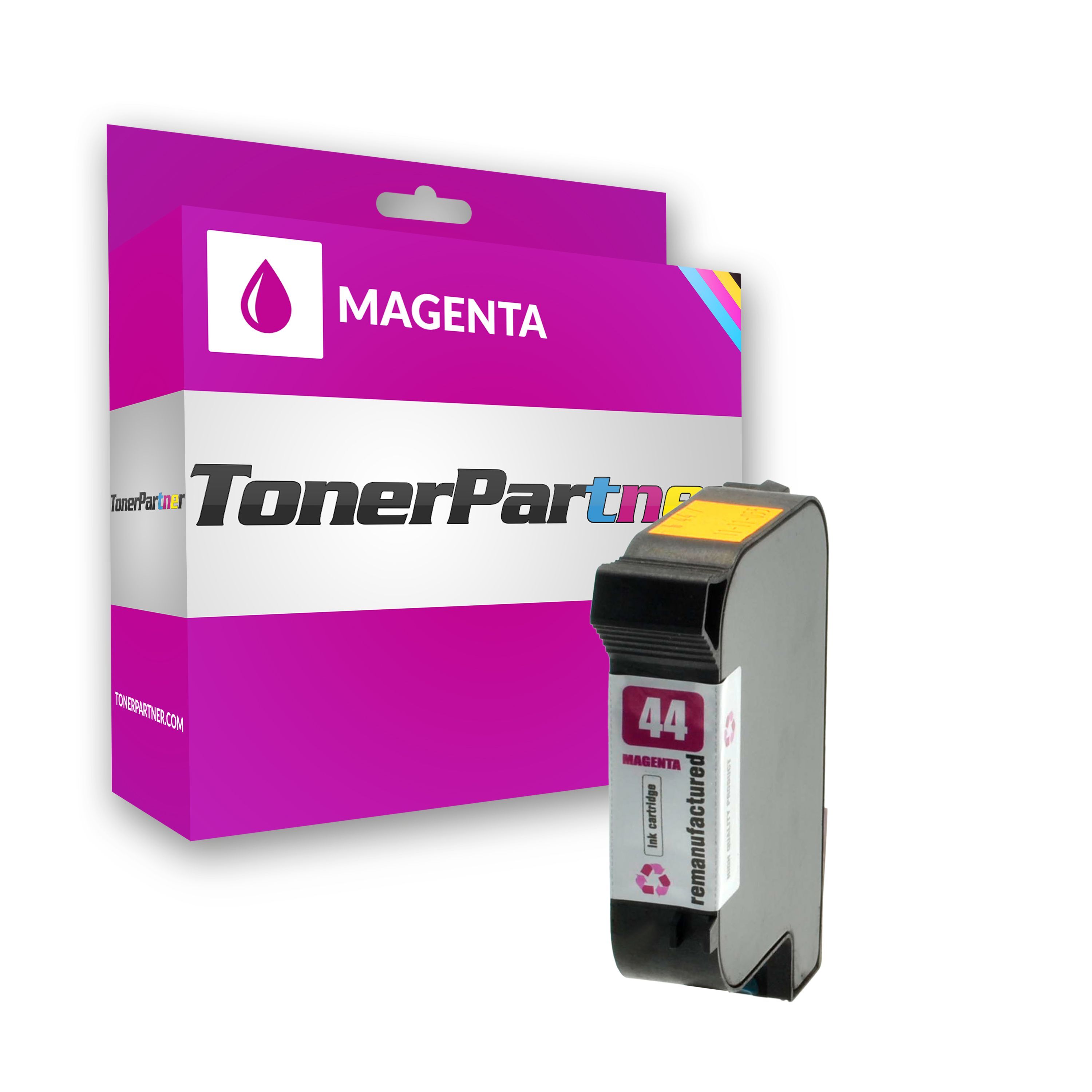 TonerPartner Kompatibel zu HP DesignJet 488 CA 36 Inch Tintenpatrone (44 / 51644 ME) magenta, 1.600 Seiten, 1,59 Rp pro Seite, Inhalt: 42 ml von TonerPartner