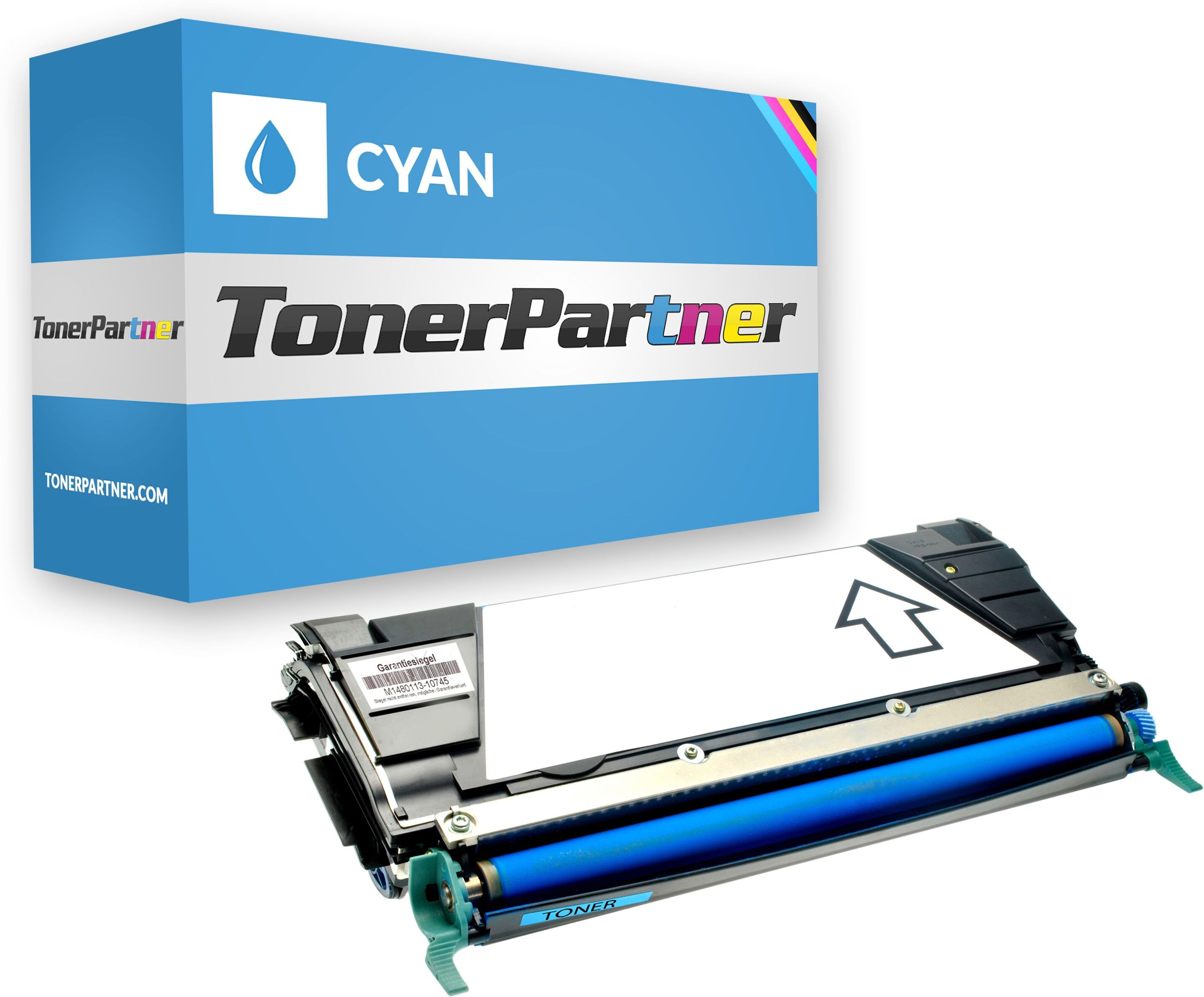 TonerPartner Kompatibel zu Lexmark C 734 DW Toner (C734A2CG) cyan, 6.000 Seiten, 1,71 Rp pro Seite von TonerPartner