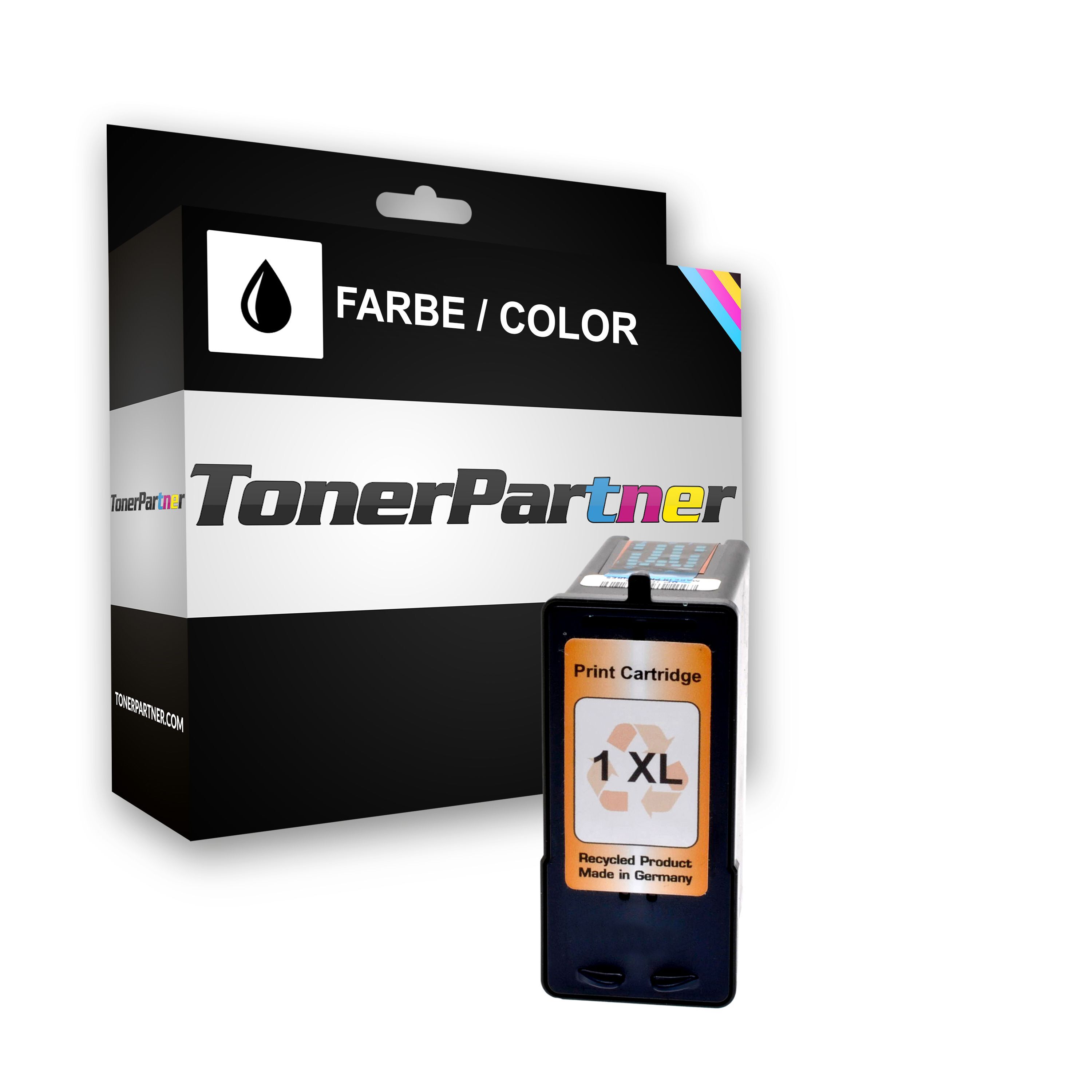 TonerPartner Kompatibel zu Lexmark X 3470 Tintenpatrone (1HC / 18CX781E) farbe, 125 Seiten, 17,96 Rp pro Seite, Inhalt: 12 ml von TonerPartner
