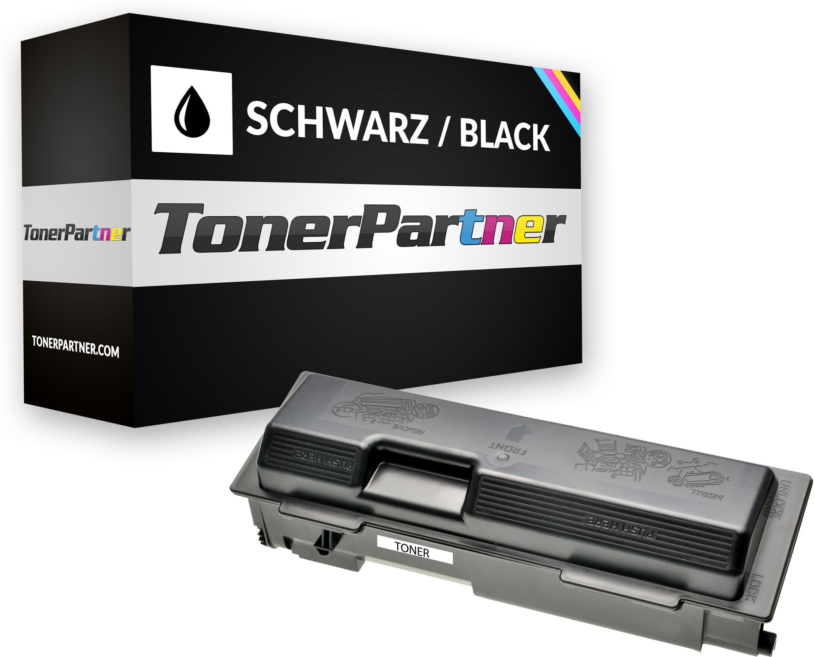 TonerPartner Kompatibel zu Utax LP 3128 Toner (44128 10010) schwarz, 4.000 Seiten, 1,69 Rp pro Seite von TonerPartner