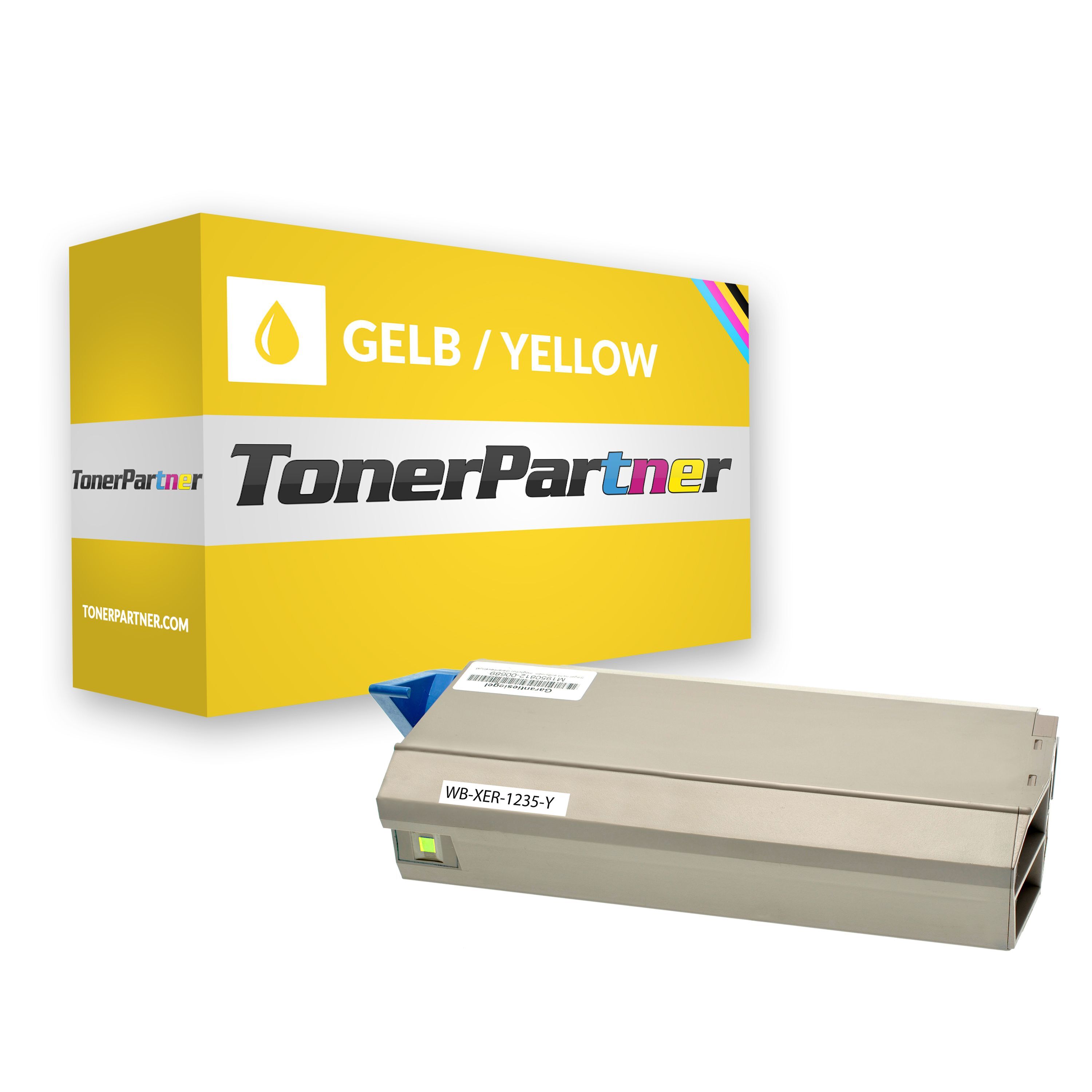 TonerPartner Kompatibel zu Xerox Phaser 1235 Toner (006 R 90306) gelb, 10.000 Seiten, 0,65 Rp pro Seite von TonerPartner