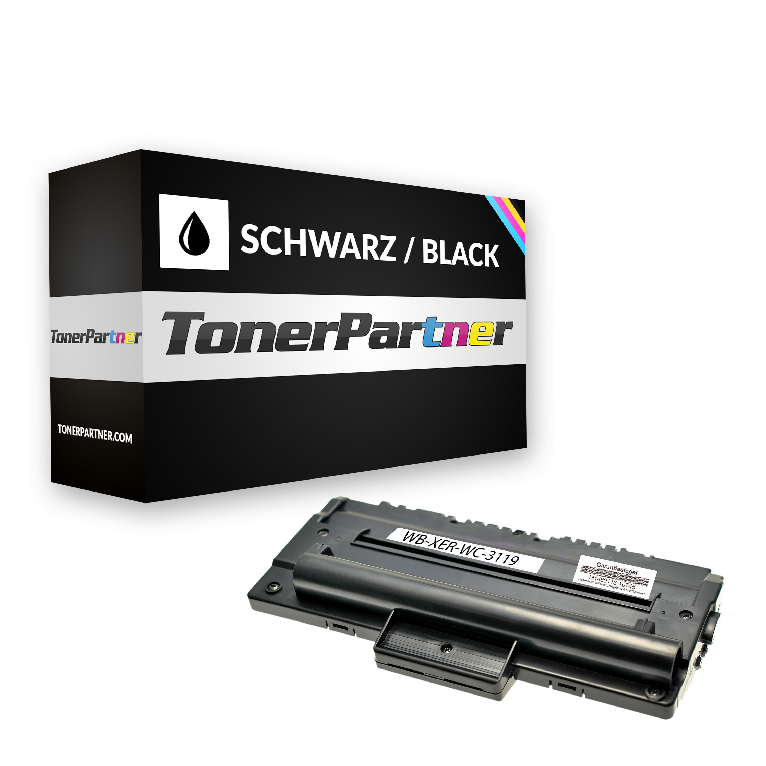 TonerPartner Kompatibel zu Xerox 013 R 00625 Toner schwarz, 3.000 Seiten, 2,45 Rp pro Seite - ersetzt Xerox 013R00625 Tonerkartusche von TonerPartner