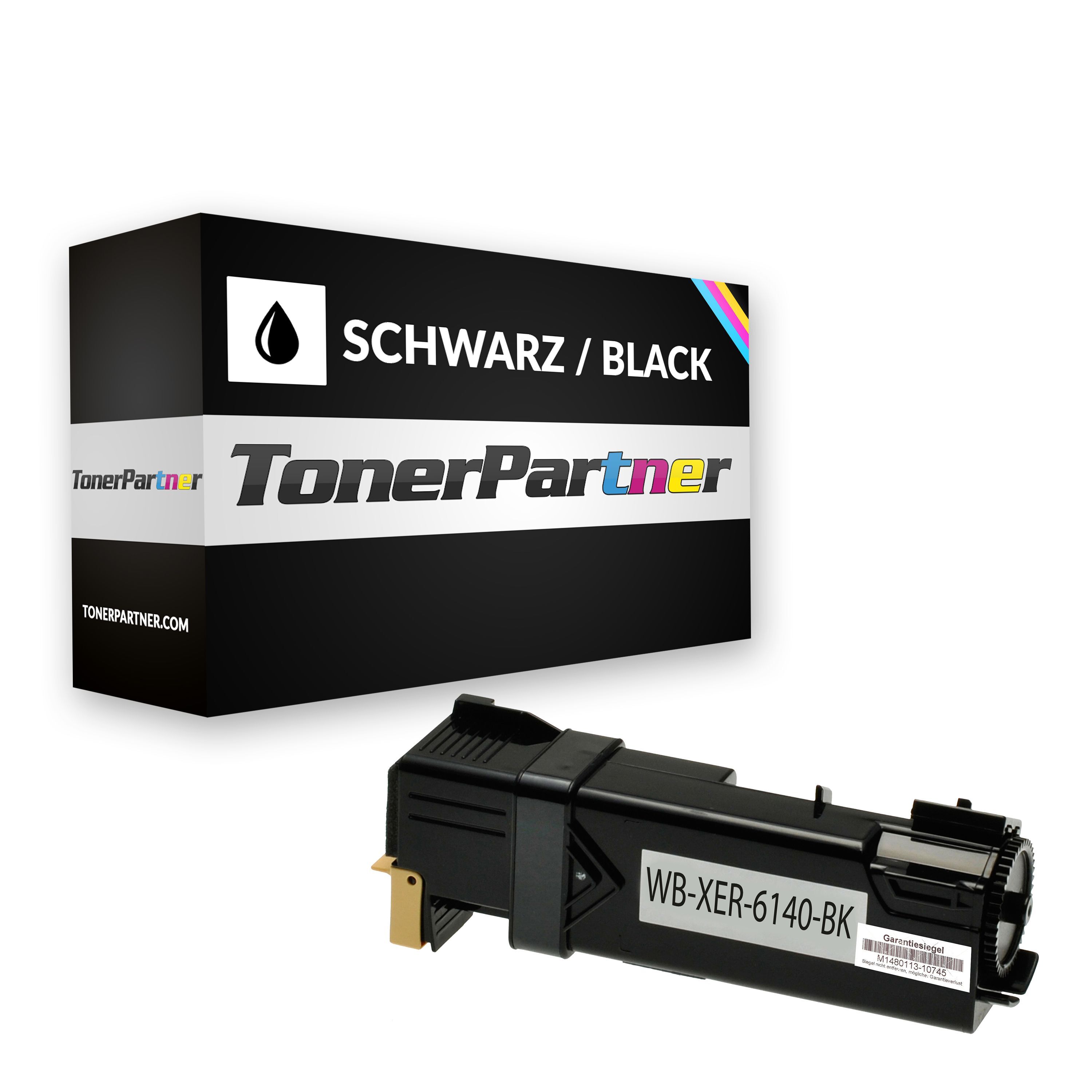 TonerPartner Kompatibel zu Xerox Phaser 6140 N Toner (106 R 01480) schwarz, 2.600 Seiten, 0,56 Rp pro Seite von TonerPartner