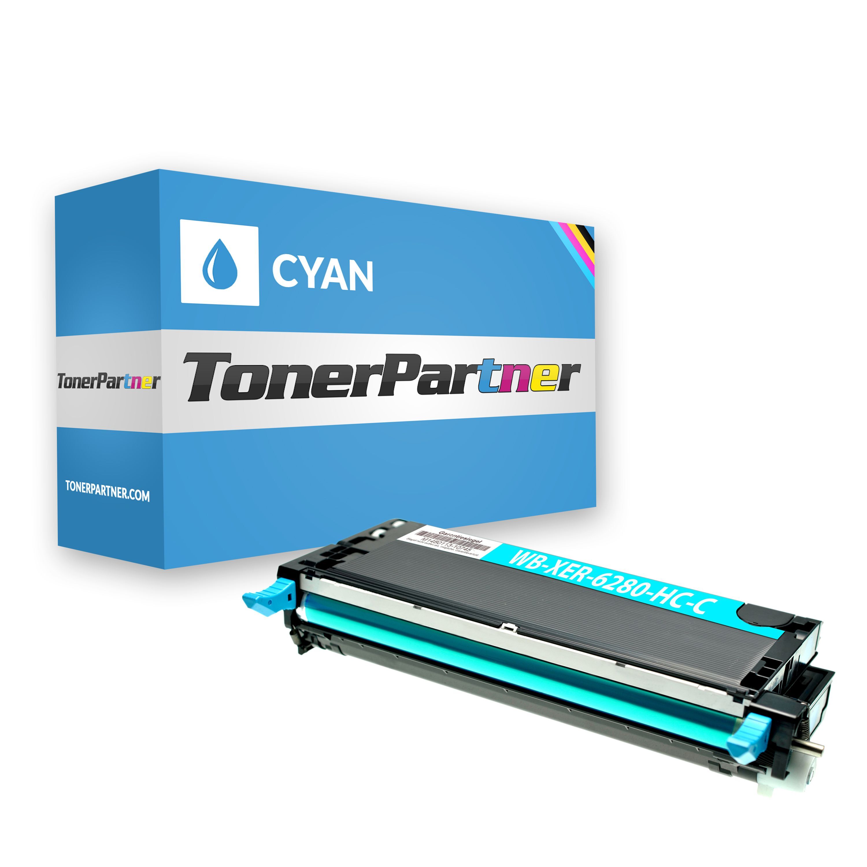 TonerPartner Kompatibel zu Xerox Phaser 6280 DNM Toner (106 R 01392) cyan, 5.900 Seiten, 2,16 Rp pro Seite von TonerPartner