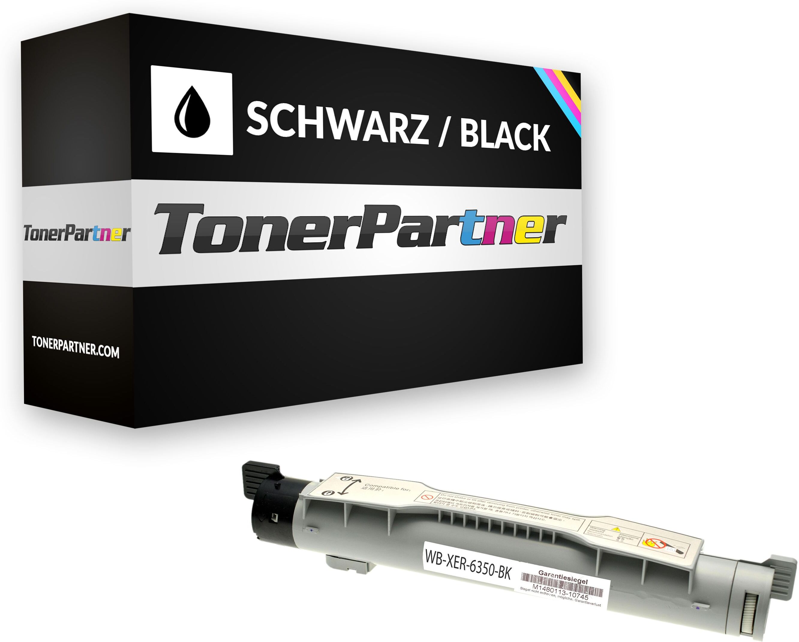 TonerPartner Kompatibel zu Xerox Phaser 6350 DT Toner (106 R 01147) schwarz, 10.000 Seiten, 0,66 Rp pro Seite von TonerPartner