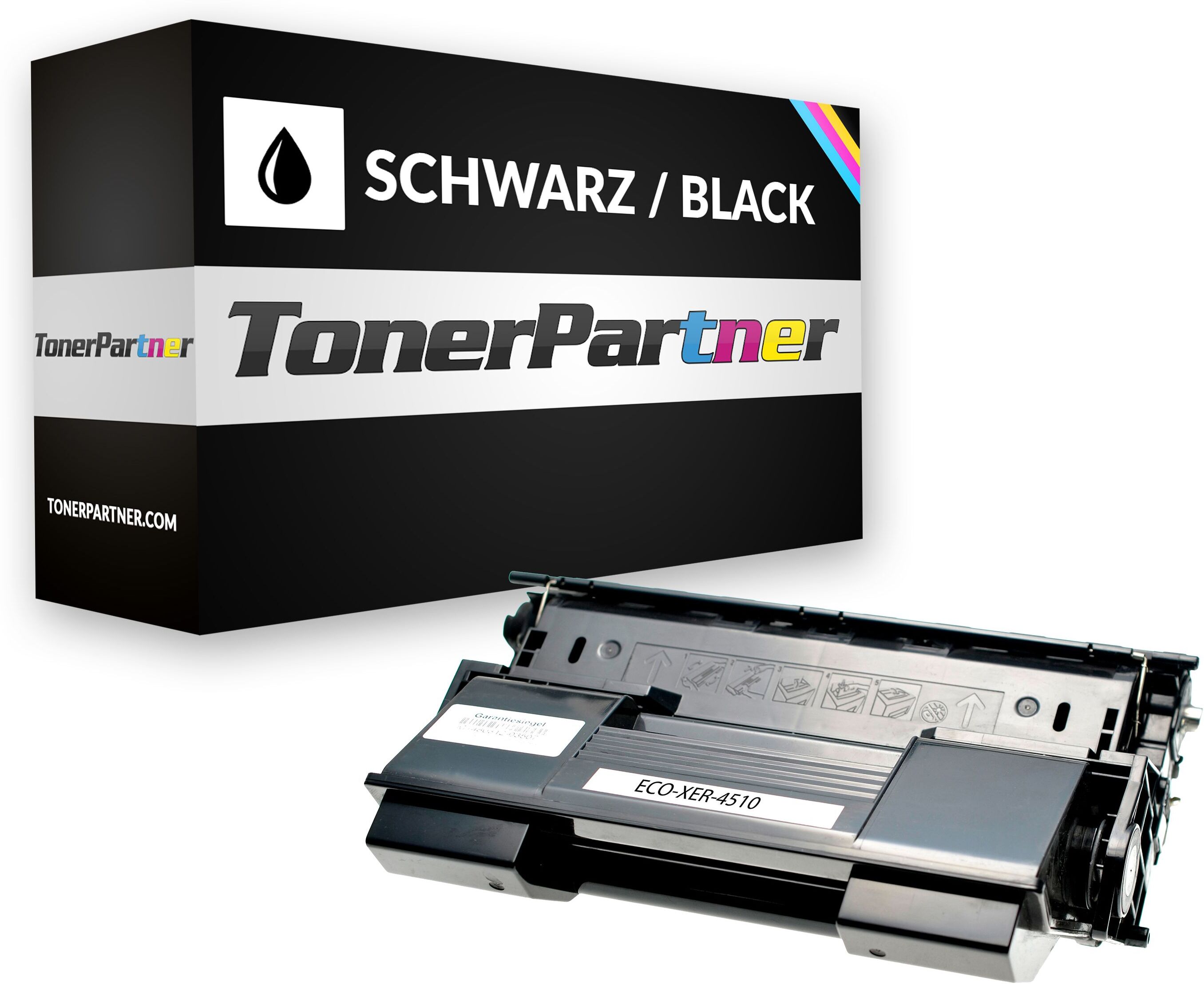 TonerPartner Kompatibel zu Xerox Phaser 4510 DT Toner (113 R 00712) schwarz, 19.000 Seiten, 0,56 Rp pro Seite von TonerPartner